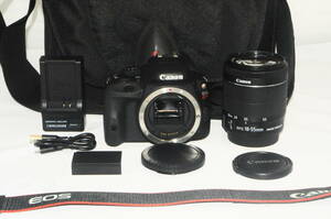 極上品 Canon キヤノン EOS Kiss X7 レンズキット デジタル一眼レフカメラ 05663 