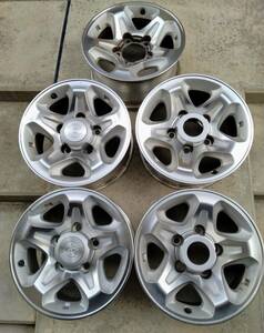 ランクル　７０復刻　プラド　GRJ76K　純正アルミホイール　5本セット　１６X７J