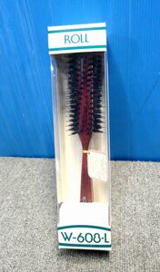 [YU361] не использовался HONGO ho ngo Pro feshonaru волосы щетка roll щетка woody roll W-608-L из дерева . красота . красота прибор 