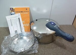 【NG304】未使用 WMF ヴェーエムエフ パーフェクトプラス圧力鍋 4.5L IH ガス火 片手鍋 ステンレス製 圧力鍋