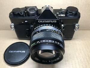 OLYMPUS OM-1 ブラック オリンパス フィルムカメラ MF一眼レフ　OM-SYSTEM ZUIKO MC AUTO-S 50mm f1.4 単焦点レンズ