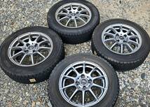 1円～☆冬用☆A-TECH AW☆175/65R14 82Q☆ダンロップ DSX☆9.9分山 イボ有☆4本セット☆_画像2