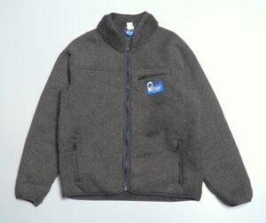 TF9913◇90's ヴィンテージ USA製 ペンフィールド/Penfield メンズL/10381 ネップクラシックフリース/ジップアップ ジャケット/ブルゾン