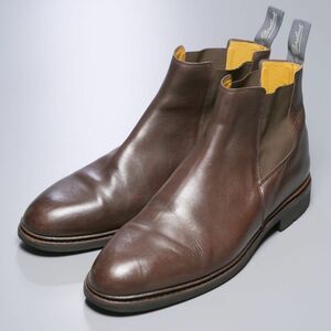 W1001//フランス製*パラブーツ/Paraboot*メンズ10/シャンフォート/CHAMFORT/サイドゴアブーツ/チェルシーブーツ/ショートブーツ/革靴/茶