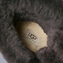 GO5097//*アグ/UGG*3254/メンズUSA9.5/ロールトップ/チェック柄ウール×レザー/レースアップブーツ/ウィンターブーツ/茶/ブラウン_画像9