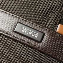 GO7914：TUMI/トゥミ*022110*ミニショルダーバッグ*ポシェット*鞄*ブラウン_画像8