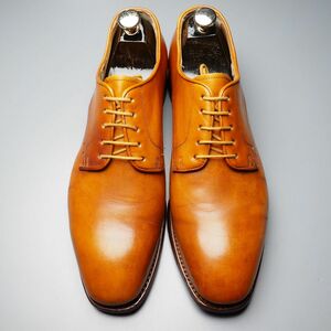 W0907//*アールエムウィリアムス/R.M.Williams*メンズ44-9.5/プレーントゥ/レザーシューズ/革靴/茶/ブラウン