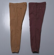 TG6651◇Levi's/リーバイス 2点セット 194950017/JOGGER PANTS コットンパンツ ジョガーパンツ メンズ 32×31 ボルドー/ブラウン系_画像3