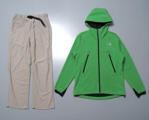 TG6308◇ザ ノースフェイス/THE NORTH FACE 上下2点セット メンズM/L V2 フーディー/ジップジャケット/NP16106 + トレックパンツ/NT52502