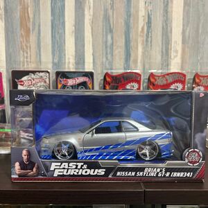 JADA TOYS ワイルドスピード 1/24 ブライアン FAST FURIOUS ホットウィール 