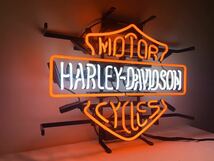 オリジナル　本物　ネオン管　ハーレーダビットソンネオンサイン/Harley-Davidson オーダーメイド　ネオン看板 アメリカン雑貨 SPECIAL_画像4