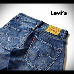 希少 廃盤モデル Levi's リーバイス 504 イエローパッチ 紙パッチ 高品質 デニムパンツ ジーンズ W28 メンズ ボトム