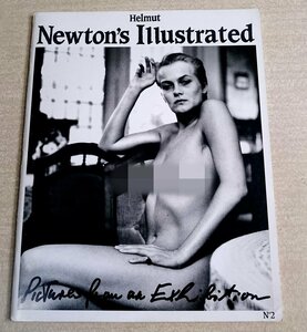 [W3367]「Helmut Newton's Illustrated No.2」PICTURES FROM AN EXHIBITION / ヘルムート・ニュートン イラストレイテッド(英文) 大型本