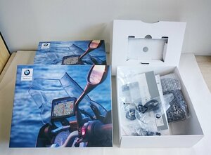 [W3390] GARMIN BMW MOTORRAD NAVIGATOR VI 箱と説明書など付属品のみ 本体なし ガーミン モトラッドナビゲーター ケースやケーブル ネジ等