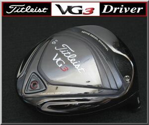 ■ Titleist / タイトリスト VG3 9.5° ドライバー ヘッド単品 JP仕様 '16 ③