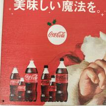(77) ベニヤ 看板 ポスター レトロ 昭和 コカ・コーラ クリスマス サンタクロース Coca-Cola Xmas_画像4
