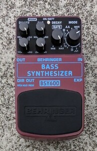 BEHRINGER BSY600 BASS SYNTHESIZER☆behringer　bsy600 ☆ベーリンガー☆ベース・シンセサイザー☆エフェクター