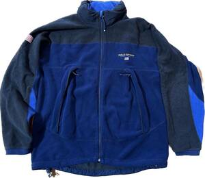 90s Polo Sport Polartec Blouson ポロスポーツ フード付きフリースブルゾン ポーラテック ラルフローレン Vintage ヴィンテージ