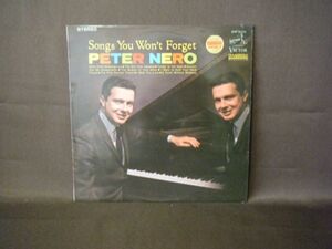 Peter Nero-Songs You Won_t Forget SHP-5433 PROMO