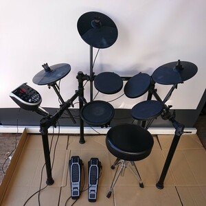 【通電確認のみ】ALESIS DM 6 Drum MODULE　7ピース電子ドラムキット 電子楽器