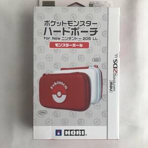 未使用　ポケットモンスター ハードポーチ for Newニンテンドー2DS LL モンスターボール 2DS-113