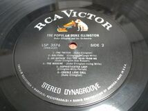 US盤RCA黒ニッパーオリジナルStereo Duke Ellington/The Popular_画像3