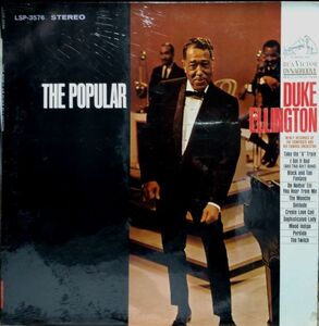 US盤RCA黒ニッパーオリジナルStereo Duke Ellington/The Popular