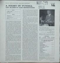 US盤Vik両溝オリジナルMono Art Blakey/A Night In Tunisia_画像2