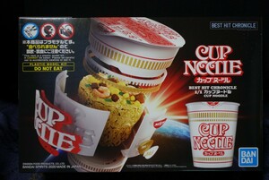 新品未開封 バンダイ BEST HIT CHRONICLE 1/1 日清 カップヌードル プラモデル 未組立 CUP NOODLE 