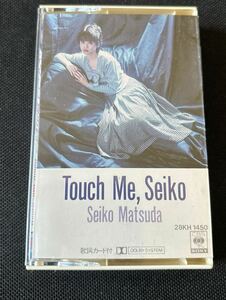 送料100円～■松田聖子■touch me Seiko■30〜40年前の中古カセットテープ良品■全画像を拡大して必ずご確認願います