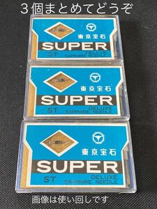 未開封■東京宝石■サファイア針 ST まとめて３個■新古レコード針■画像を拡大してご確認願います