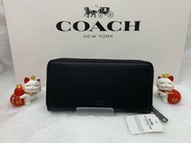 コーチ COACH 長財布 財布 プレゼント 贈り物 シグネチャー ロング ジップ 新品 未使用 ファッション F55736 B149_画像3