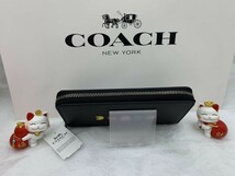 コーチ COACH 長財布 財布 プレゼント 贈り物 シグネチャー ロング ジップ 新品 未使用 ファッション F55736 A149_画像5