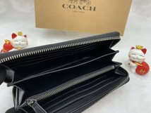 コーチ COACH 長財布 財布 プレゼント 贈り物 シグネチャー ロング ジップ 新品 未使用 ファッション F75395 C299_画像8