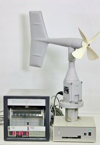 OGASAWARA KEIKI/小笠原計器製作所 風車型風向風速計●WR-1561N 中古【ジャンク品】
