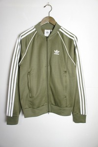 美品 定番adidasアディダス IA4784 M SST TRACKTOP PB ジャージ トラック ジャケット ブルゾン カーキ1123N