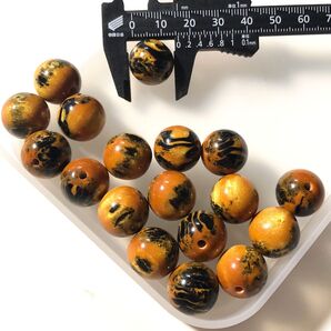 韓国 韓国ビーズ ハンドメイド ハンドメイドパーツ パーツ 資材 ピアス ブレスレット シラー入り 16mm