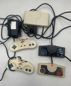 NEC HE System PI-PD003/ AC Adopter PAD-106/ PC Engine remote BT-B61/BT-BG / NEC remote PI-PD6/PI-PD001 ジャンクまとめ売り