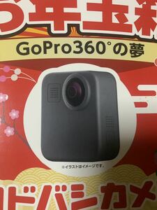 新品 ヨドバシカメラ 夢のお年玉箱 2023年 GoPro360° 抜き取り無 GoProMAX ゴープロ グリップ SDカード CHDHZ-202-FX