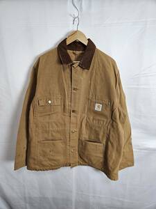 Carhartt/カーハート/MICHIGAN CHORE COAT/ミシガンチョアコート/カバーオール/M程度/ダック地/古着/830