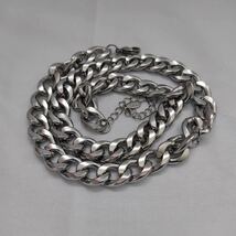 1円スタート メンズ レディース ネックレス シルバー 喜平ネックレス 11mm 50cm シルバー925 silver 整理品 304_画像2