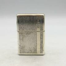 ★D10556/ZIPPO ジッポー/時計/TIME TANK/置時計/クオーツ/1995年製/シルバー/動作OK_画像7