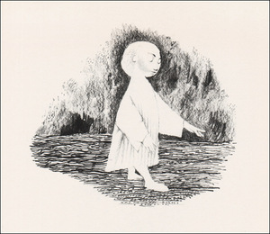 154　イジー・トゥルンカ　グリム童話　イラスト　挿絵　1枚
