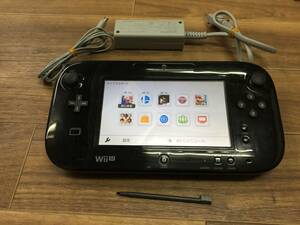 Nintendo wiiU ゲームパッド WUP-010 通電OK　ジャンクB-9809