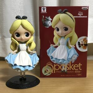 Qposket Disney Characters アリス　不思議の国のアリス　レアカラー　パステルカラー　初期　ディズニー