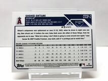 希少 大谷翔平 2023 Topps ショートプリント SP CTCSP-2 コストコ WBC MVP 侍ジャパン Image Variation shohei ohtani_画像4