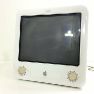 Apple　eMac　レトロ　デスクトップ　PC　パソコン　●通電確認済●【同梱不可/家電類/売り切り/11-83】