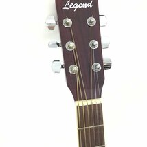 Legend　レジェンド　アコースティックギター　LAW-25SR　ソフトケース付き　楽器【同梱不可/家電類/売り切り/11-88】_画像6