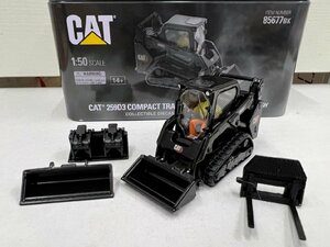 ▲入手困難！DM 1/50 CAT 259D3 Compact Track Loader 85677BK 重機 建設機械 作業車