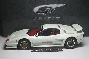 ▲入手困難！黑箱限定504台！GT-Spirit 1/18 フェラーリ Ferrari 512 BBi Turbo Koenig Specials 512BB 白